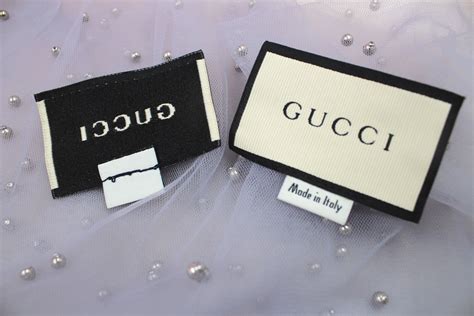 gucci labels for sale|authentic gucci label.